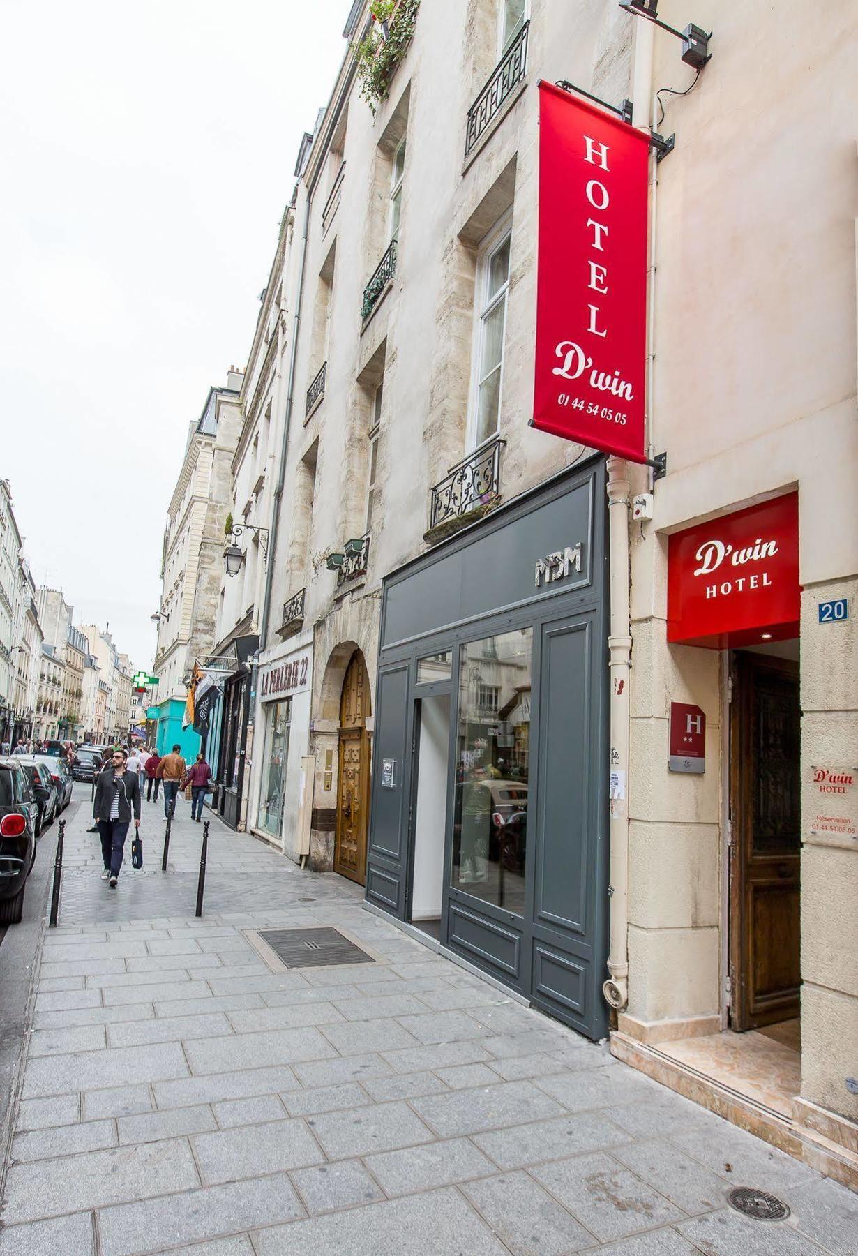 D'Win Hotel Paris Exterior foto